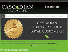 Tablet Screenshot of cascadian.net